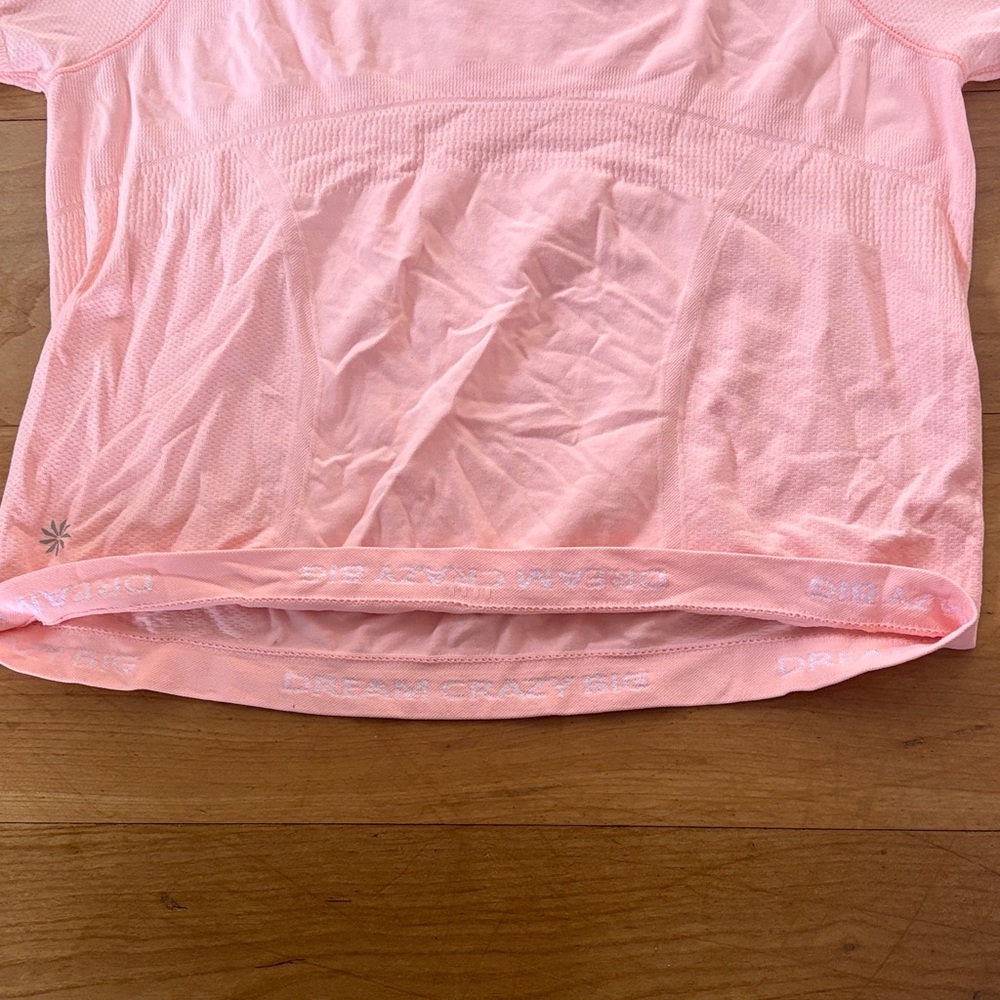 Athleta Girl Peach Crew Neck Tee - Picture 5 of 5